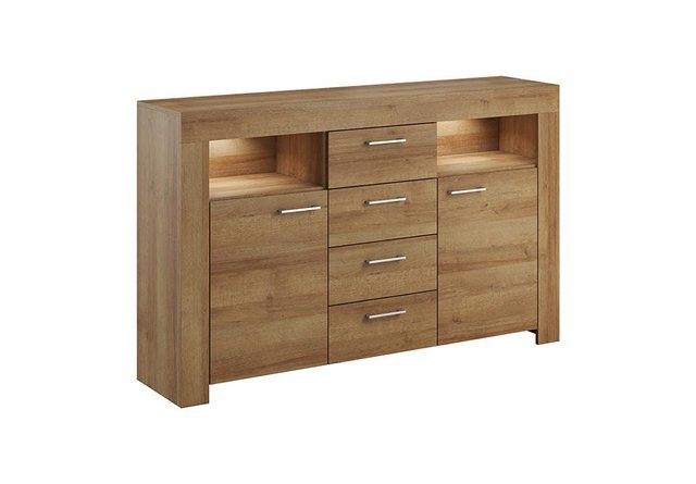 Xlmoebel Ecksofa Zeitgemäße Holzkommode Sideboard Kommoden Wohnzimmerschran günstig online kaufen