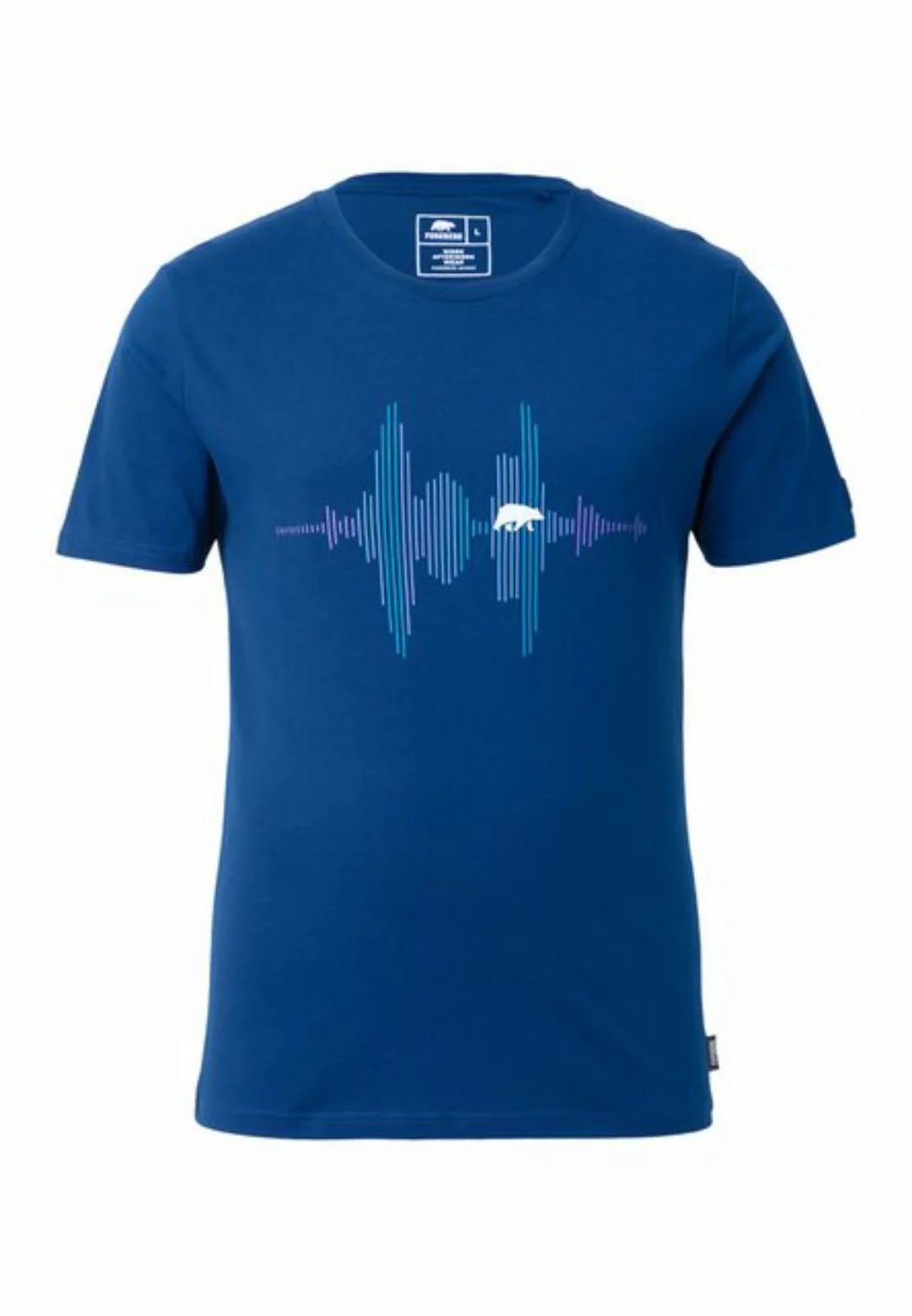 FORSBERG T-Shirt mit Audiowelle günstig online kaufen