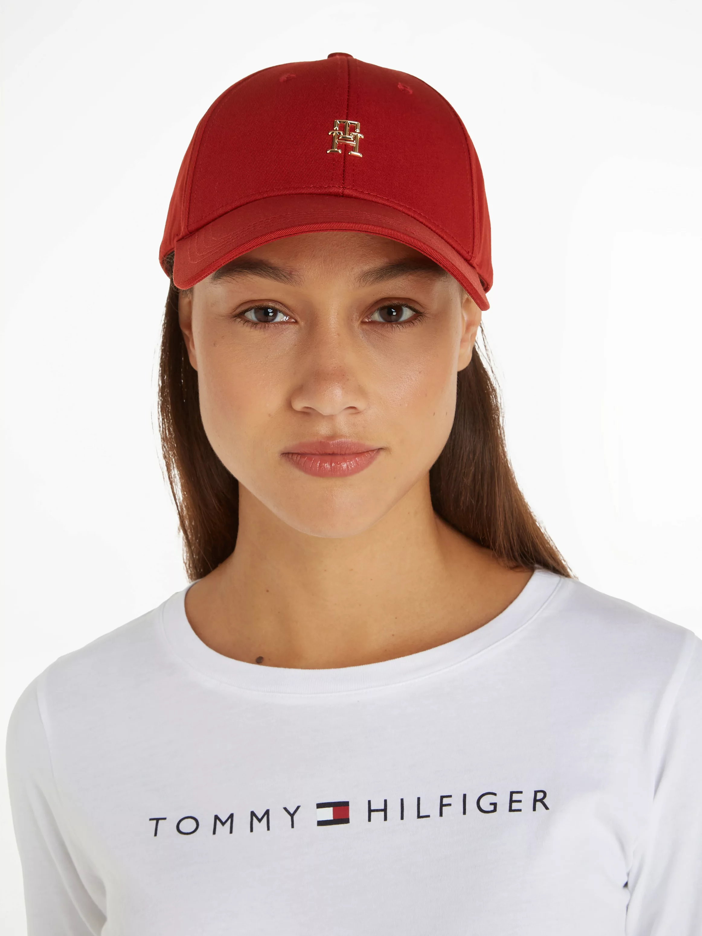 Tommy Hilfiger Baseball Cap "TH DISTINCT CORP CAP", mit Logoprägung günstig online kaufen