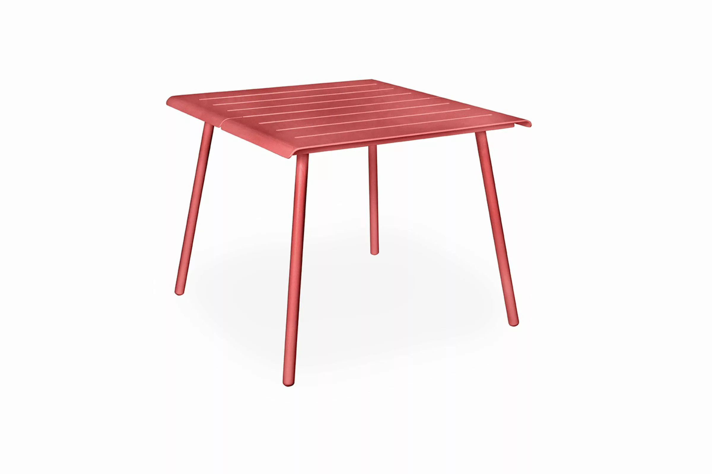 Vapio Outdoortisch Aluminium 90x90x74 cm Koralle günstig online kaufen