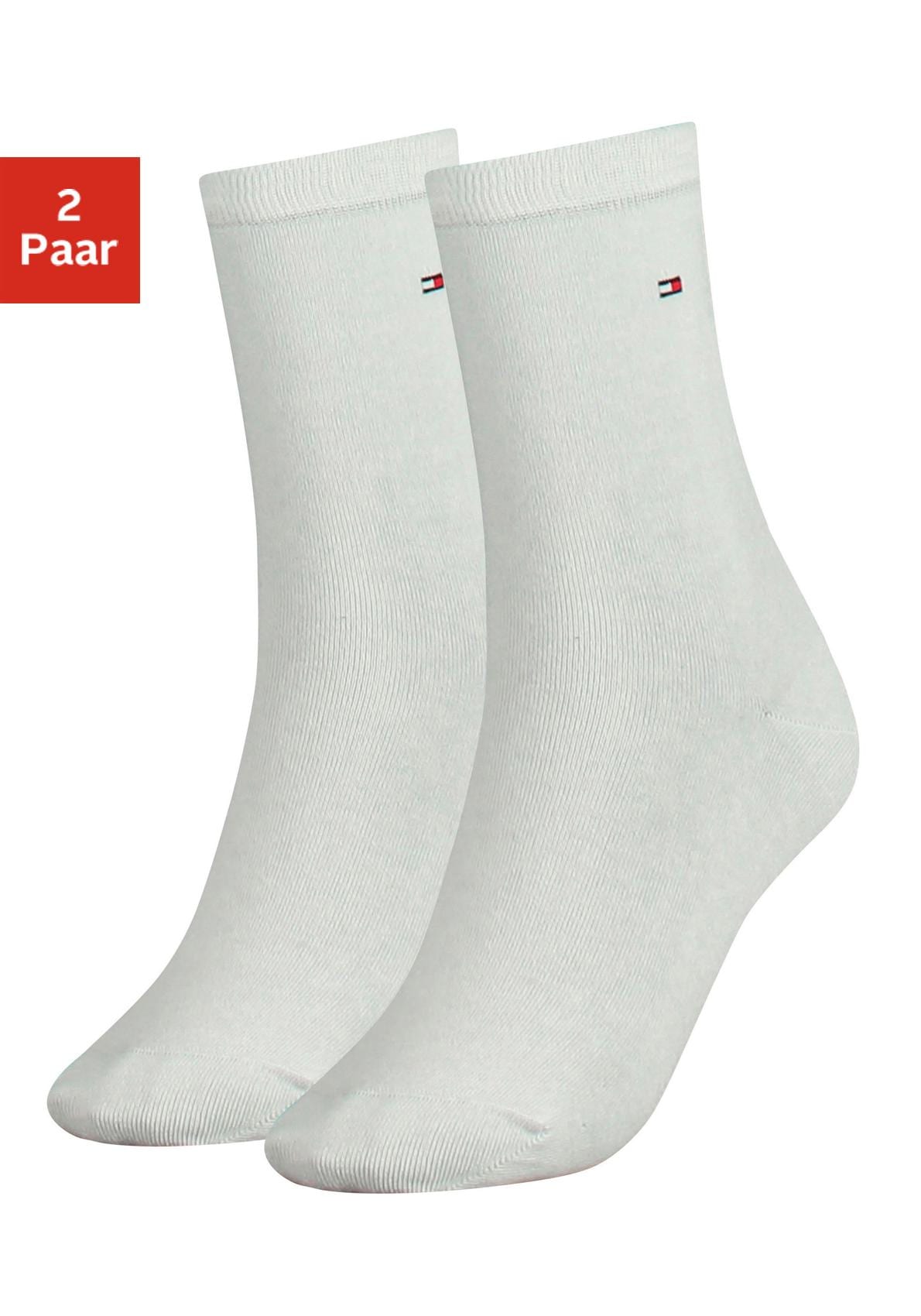 Tommy Hilfiger Socken, (2 Paar), mit flacher Zehennaht günstig online kaufen