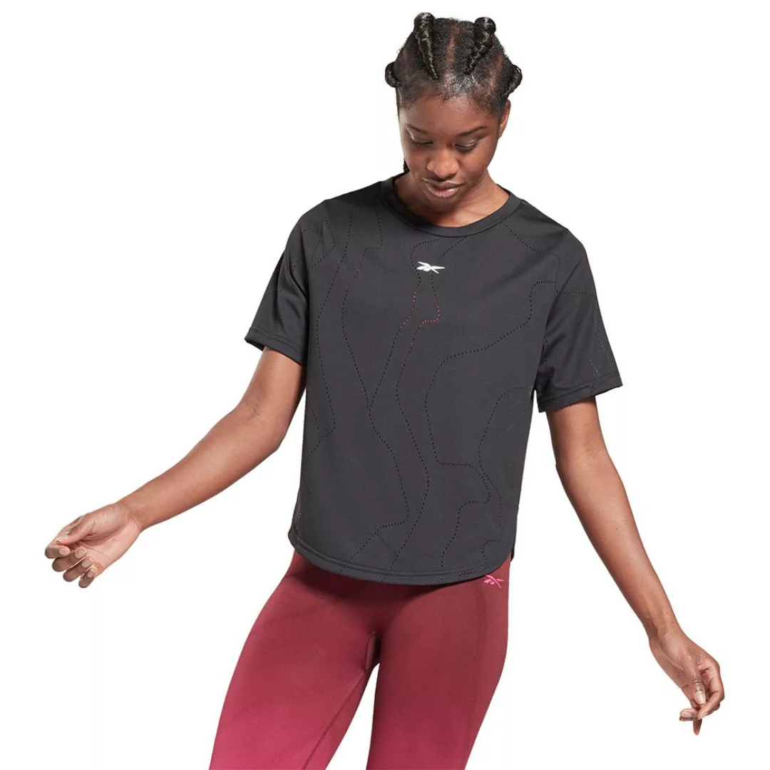 Reebok Ubf Perforated Kurzärmeliges T-shirt XL Black günstig online kaufen
