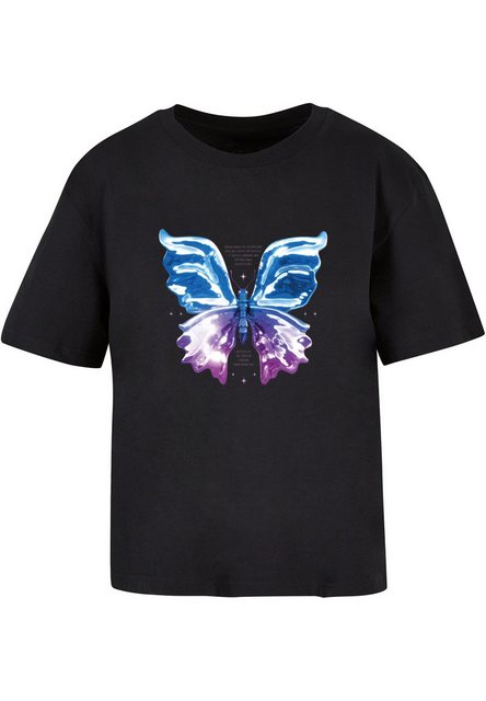 Miss Tee T-Shirt Miss Tee Damen Chromed Butterfly Tee (1-tlg) günstig online kaufen