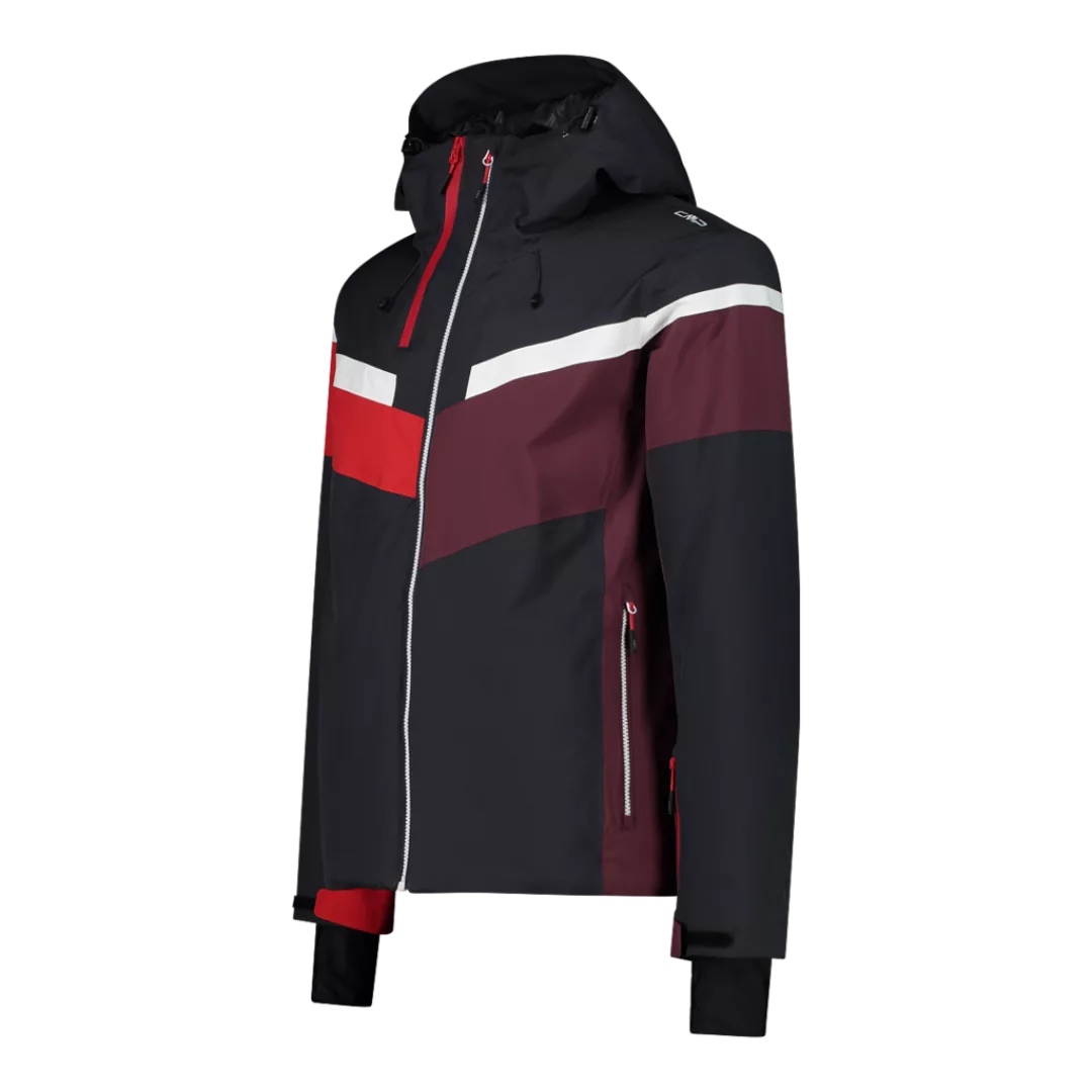 CMP Skijacke "33W0827-L931 MAN JACKET FIX HOOD PETROL", mit Kapuze günstig online kaufen