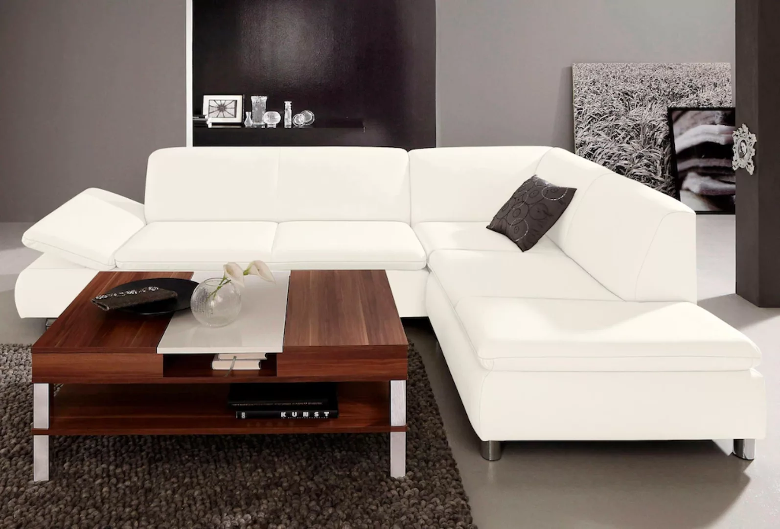 Max Winzer Ecksofa "Toulouse modern und bequem, aktuelles Design, hoher Sit günstig online kaufen