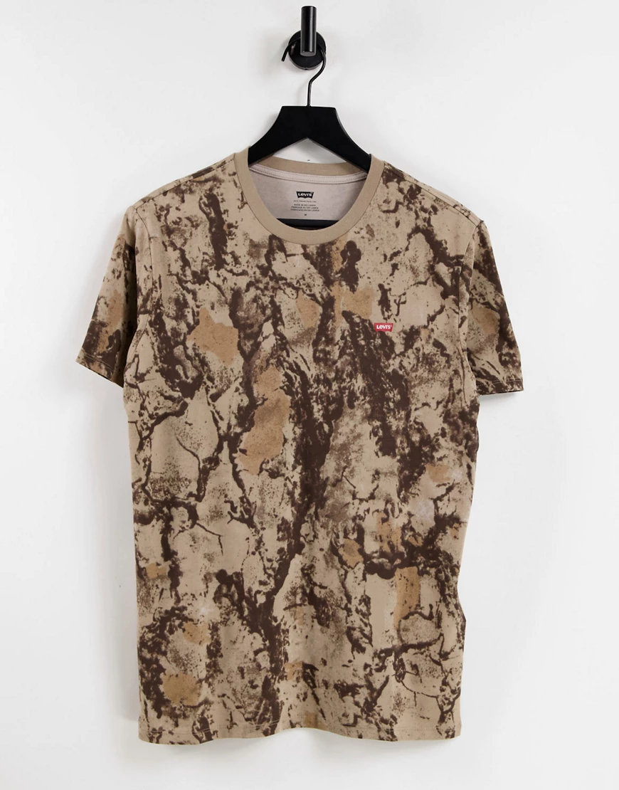 Levi's – Classic Tourmaline – T-Shirt-Braun günstig online kaufen