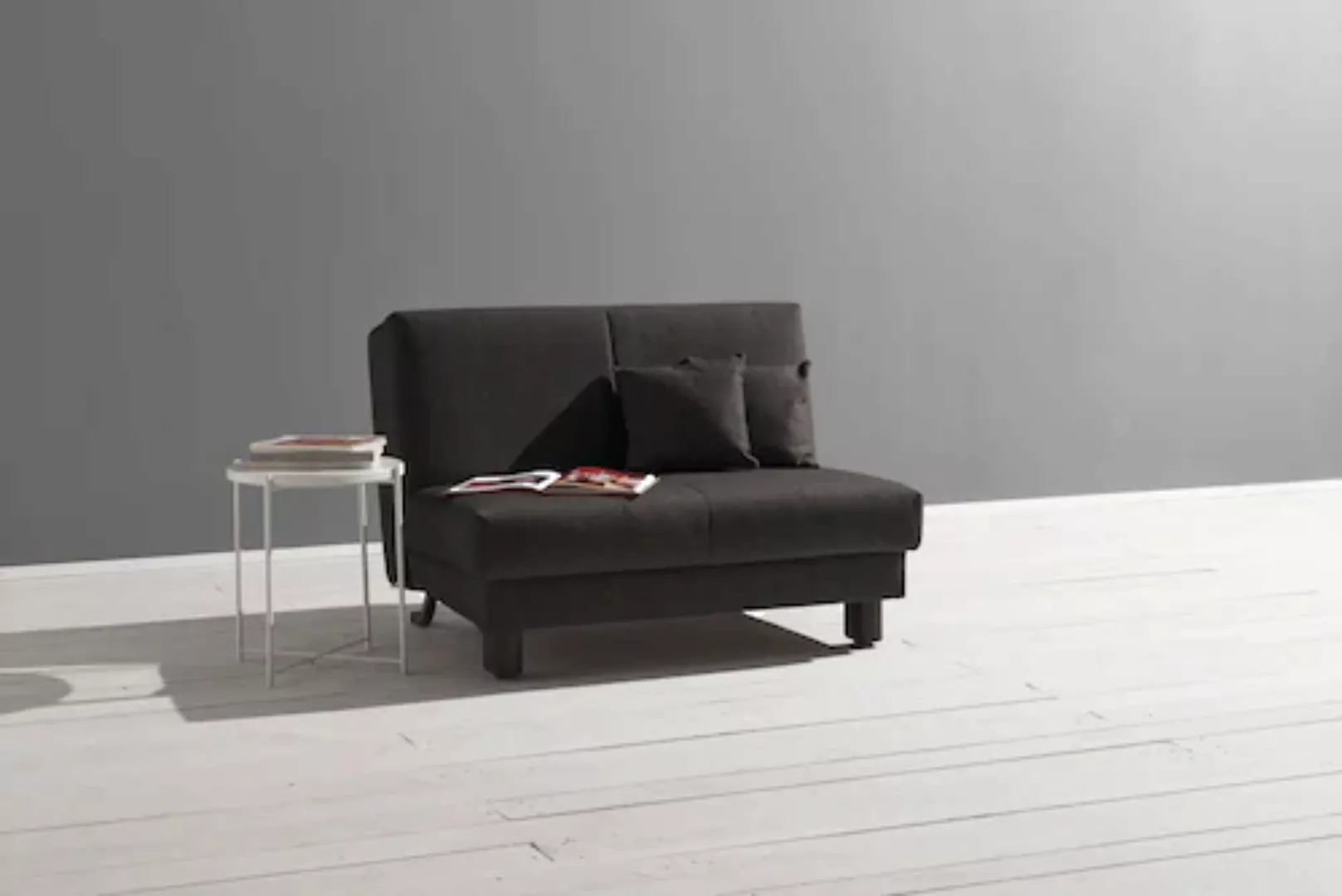 ell + ell Schlafsofa "Enny", Liegefläche Breite 120 oder 140 cm, Liegehöhe günstig online kaufen