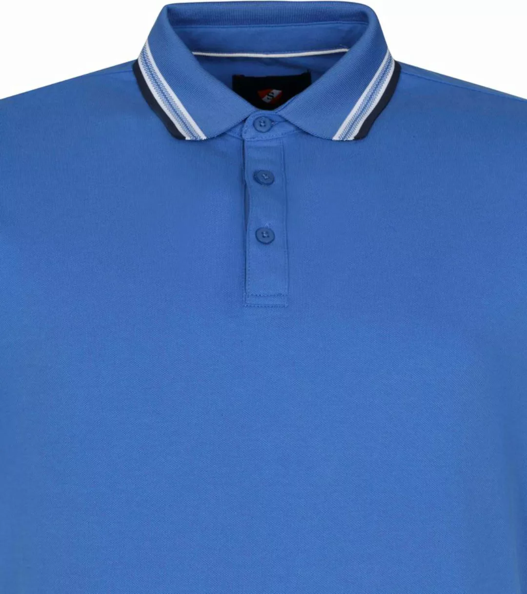 Suitable Poloshirt Brick Mid Blau - Größe M günstig online kaufen