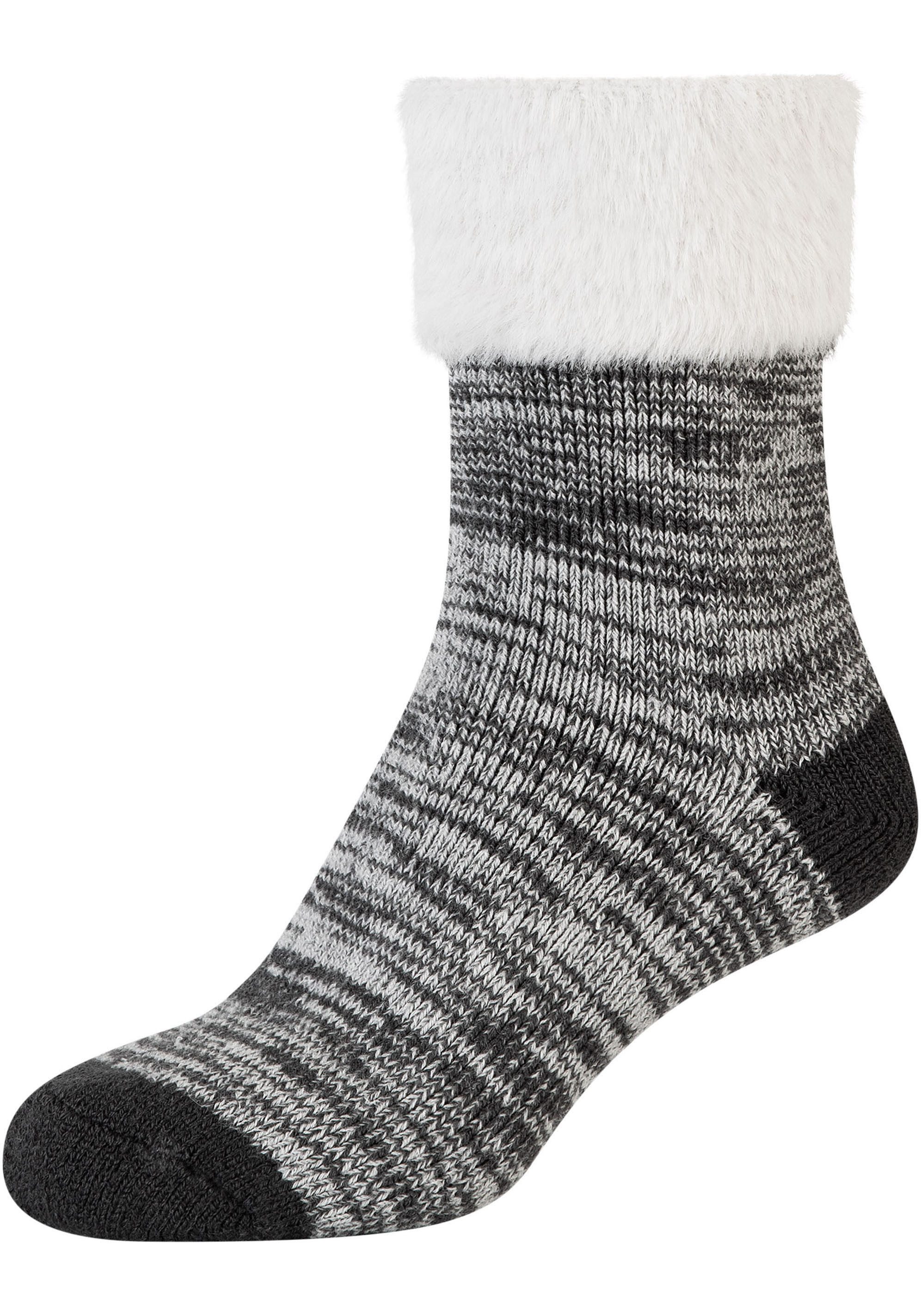 Camano Socken "warm & cozy", (2 Paar), Mouline Cosy Socks, wärmende Qualitä günstig online kaufen