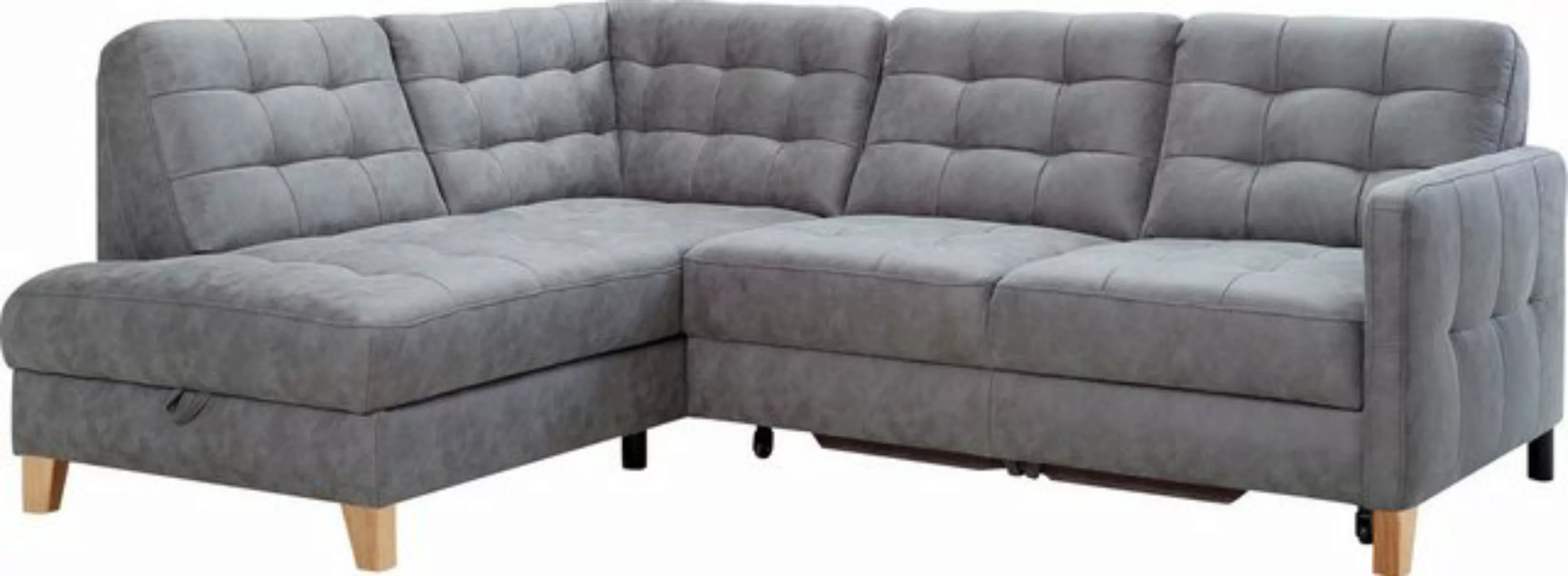 exxpo - sofa fashion Ecksofa "Elio, kompakt und komfortabel, bequem, zeitlo günstig online kaufen