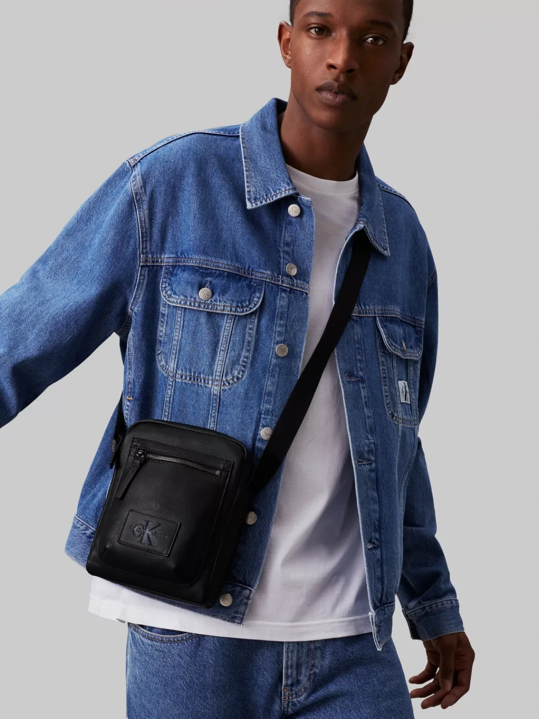 Calvin Klein Jeans Umhängetasche, Crossbody Bag, Umängetasche, Men, black günstig online kaufen