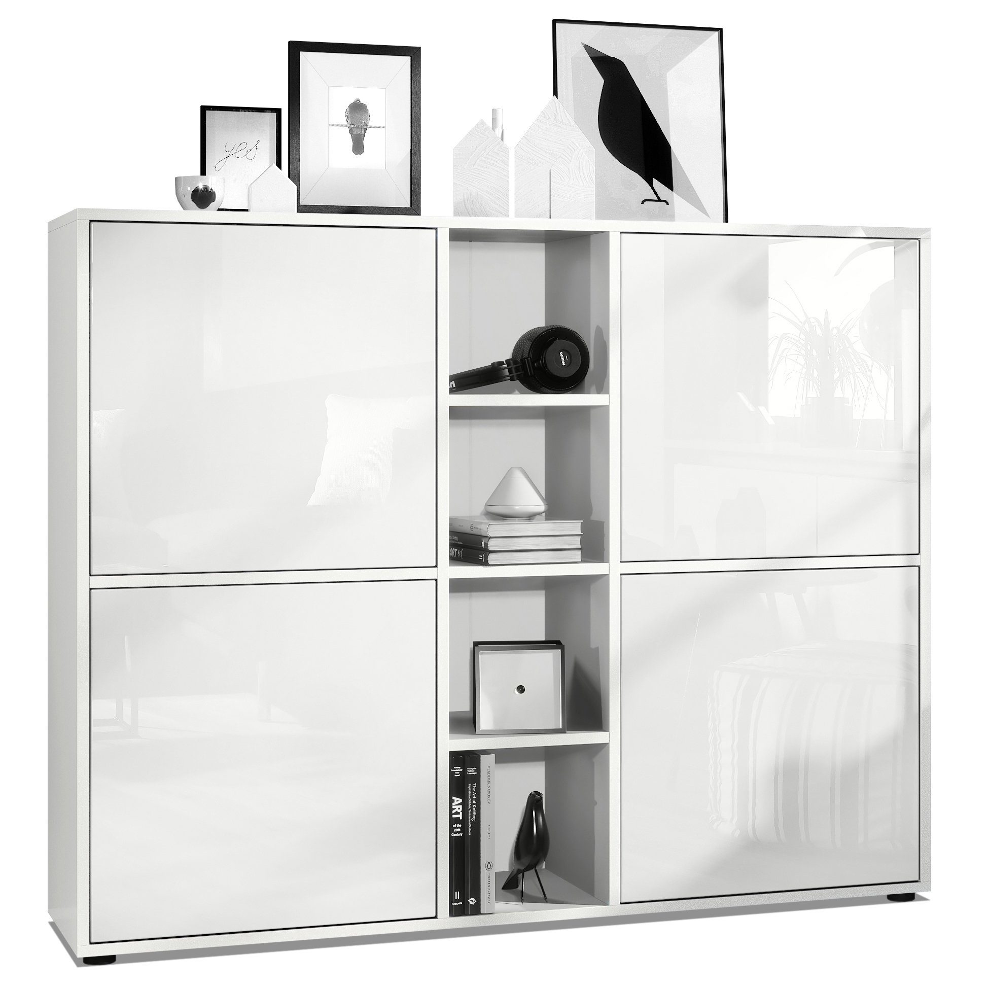Vladon Highboard Cuba V3 (Highboard, Schrank günstig online kaufen