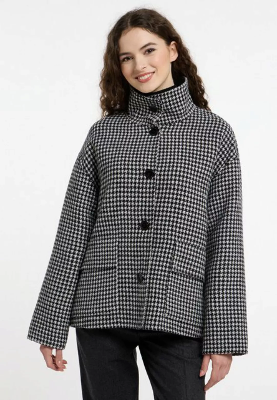 Frieda & Freddies Outdoorjacke Wool Jacket / Yuki mit dezenten Farbdetails günstig online kaufen