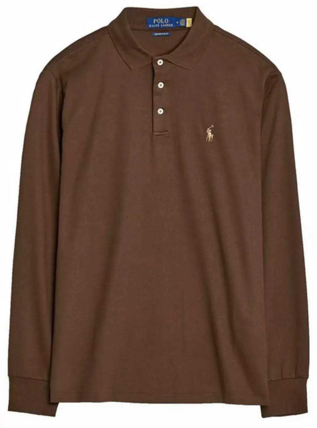 Polo Ralph Lauren Langarm-Poloshirt Polo Shirt Luxury Pima Cotton Polohemd günstig online kaufen