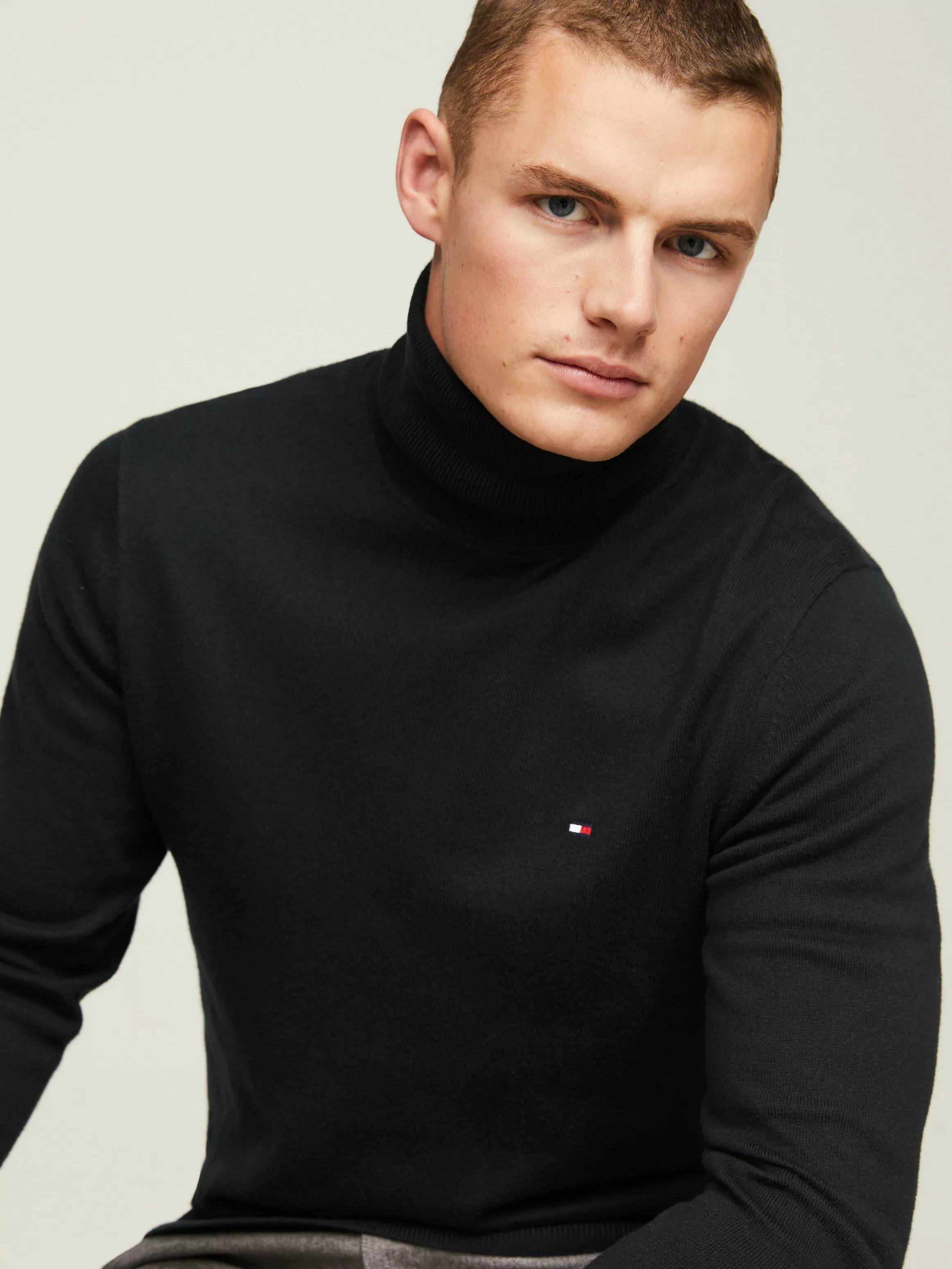 Tommy Hilfiger Rollkragenpullover "PIMA ORG CTN CASHMERE ROLL NECK" günstig online kaufen