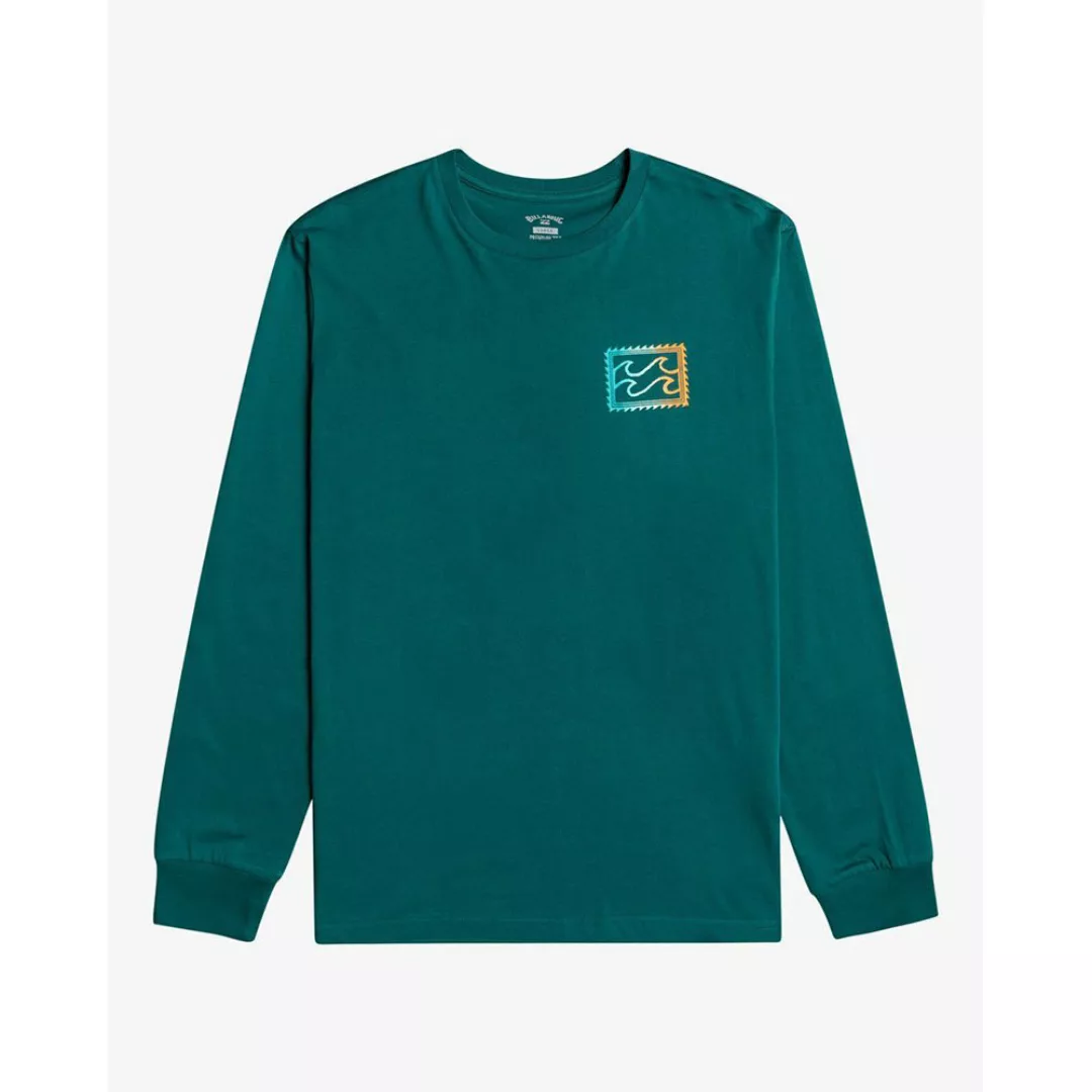 Billabong Crayon Wave Langarm-t-shirt S Deep Sea günstig online kaufen