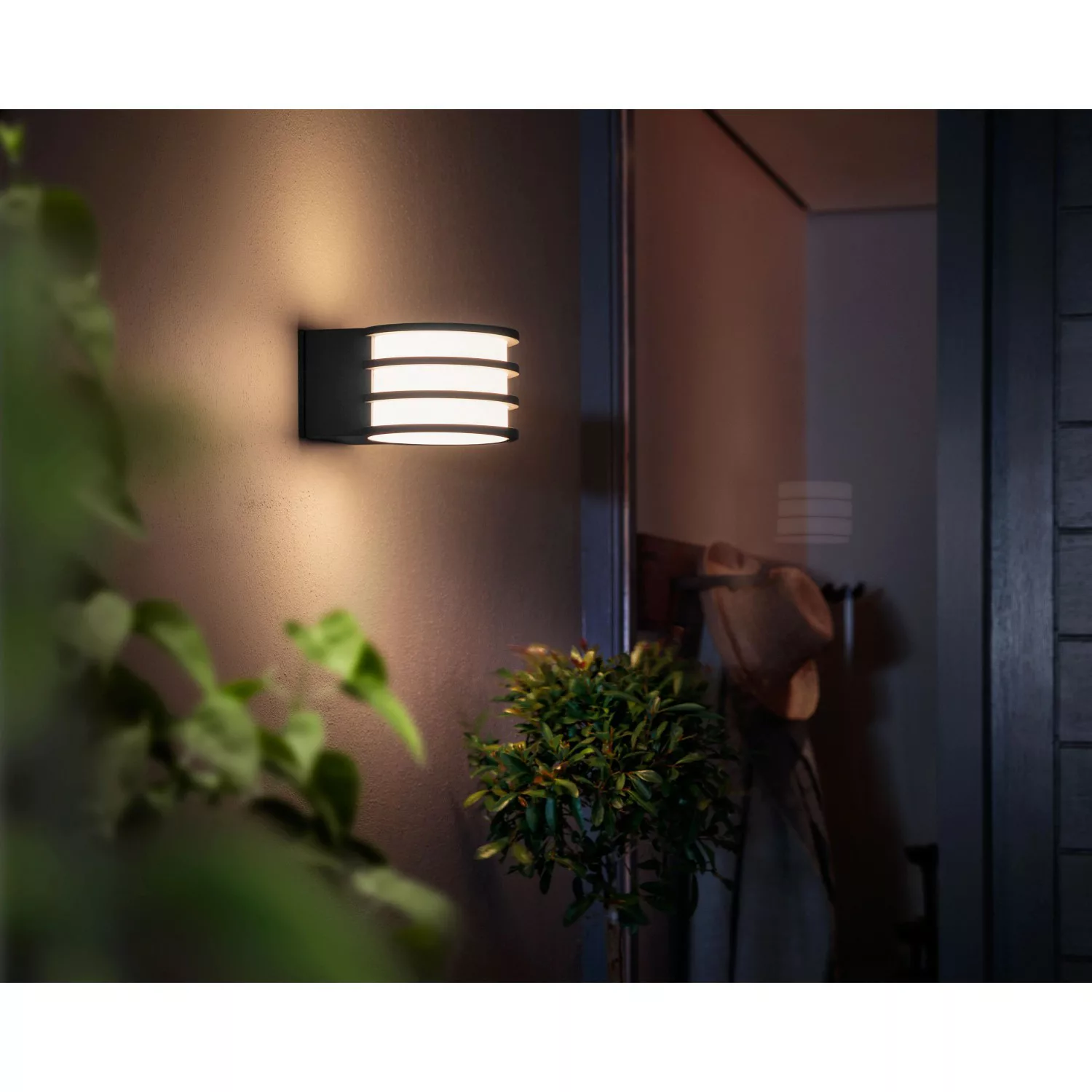 Philips Hue LED-Wandleuchte Lucca Anthrazit günstig online kaufen