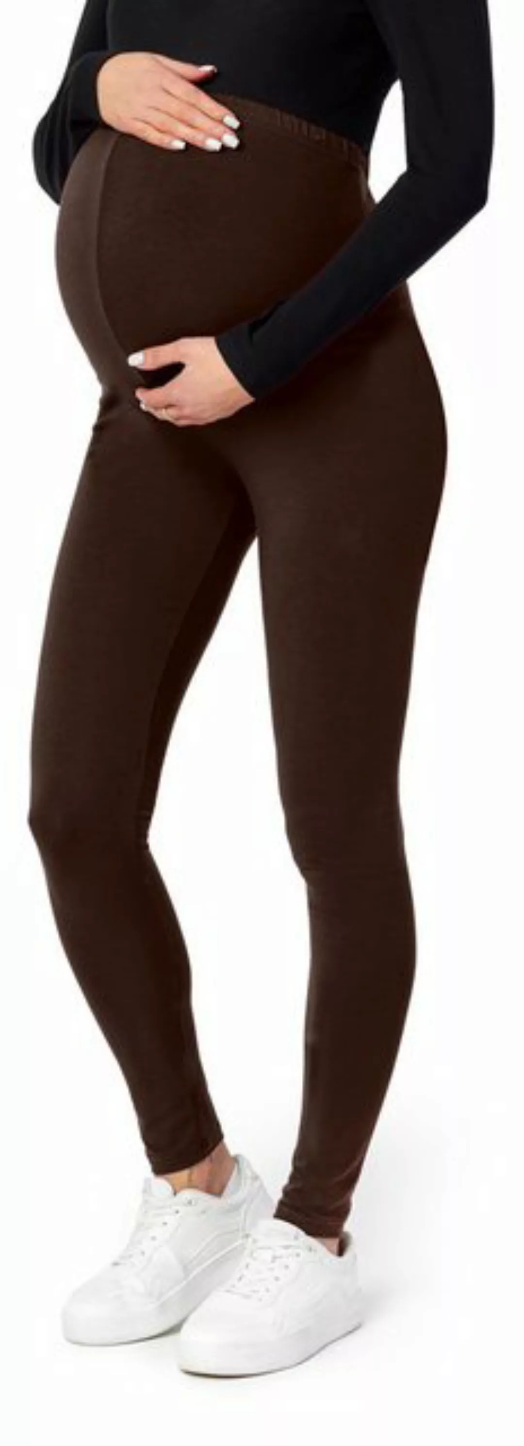 Be Mammy Umstandsleggings Lange Umstandshose aus Viskose BE-02 (1-tlg) elas günstig online kaufen