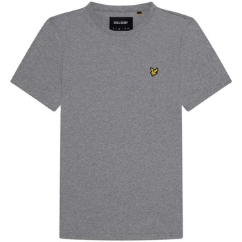 Lyle & Scott  T-Shirts & Poloshirts TS400VOG PLAIN T-SHIRT-T28 MID GREY MAR günstig online kaufen