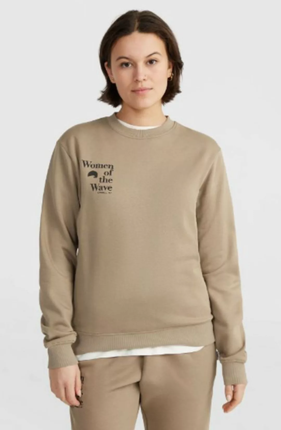 O'Neill Sweatshirt O'Neill Sweatshirt Women of the Wave Crew Concrete M günstig online kaufen