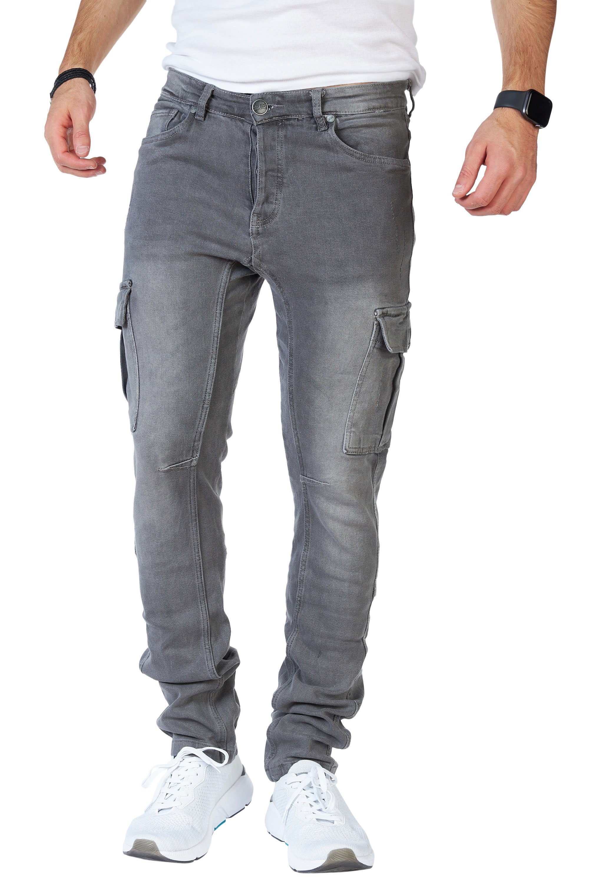 Styleko Chinohose 8004 Styleko Cargohose Herren günstig online kaufen