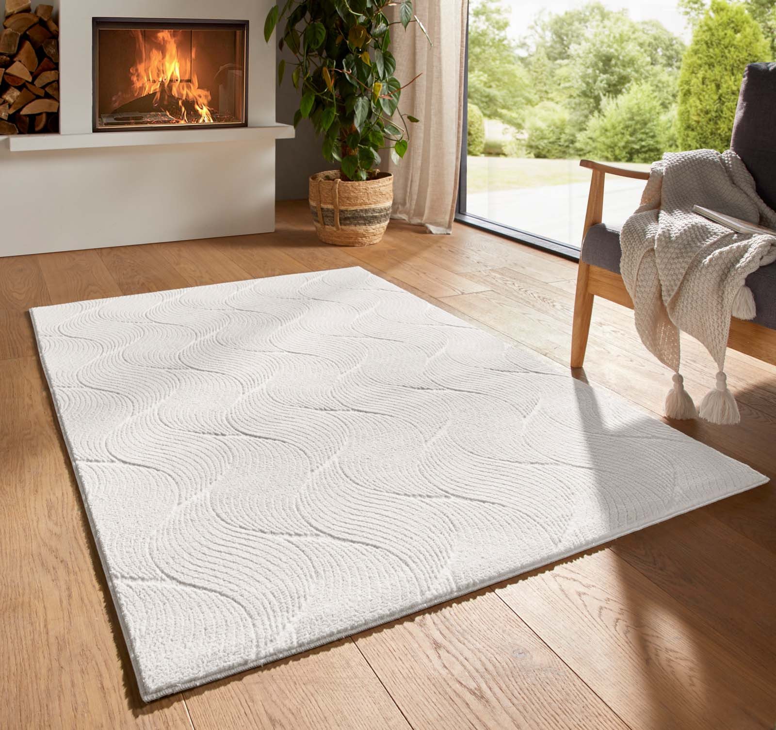 TaraCarpet Teppich TaraCarpet Homestyle 392 Shell, günstig online kaufen