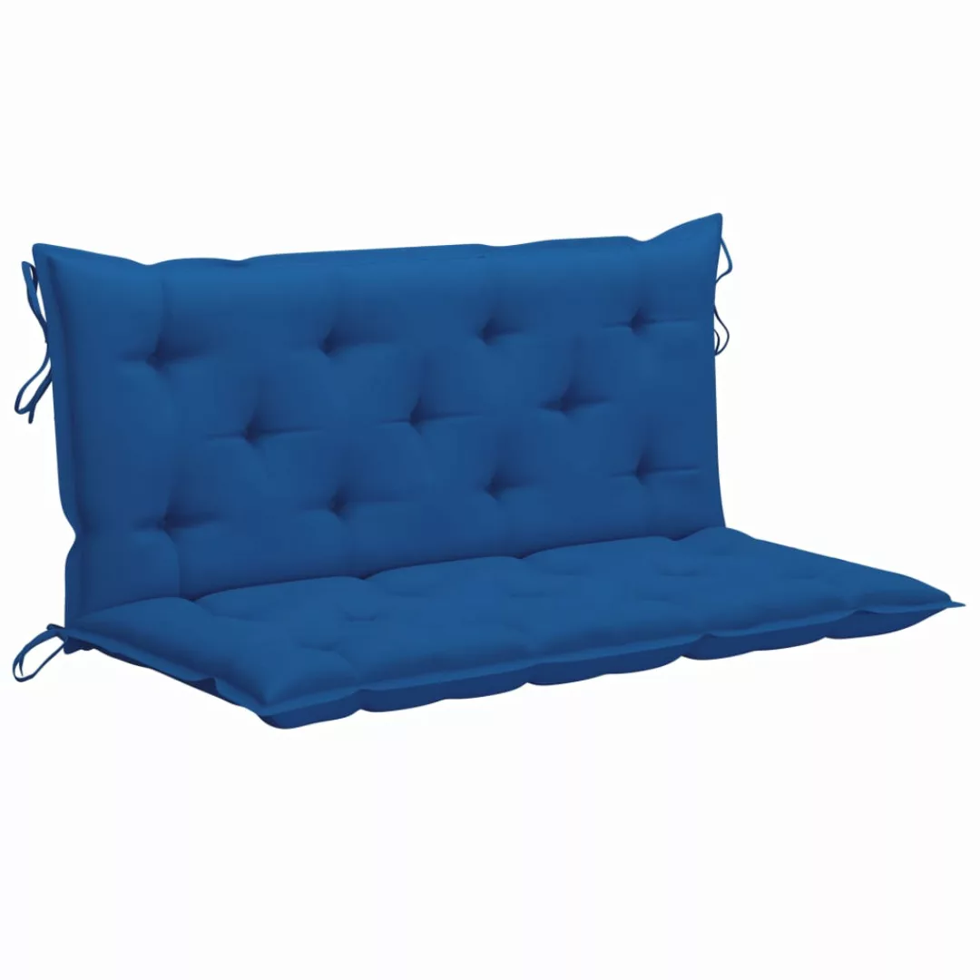 Auflage Für Hollywoodschaukel Blau 120 Cm Stoff günstig online kaufen