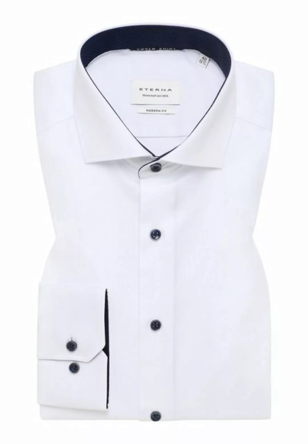 Eterna Businesshemd - Hemd langarm blickdicht - modern fit - Cover Shirt Tw günstig online kaufen