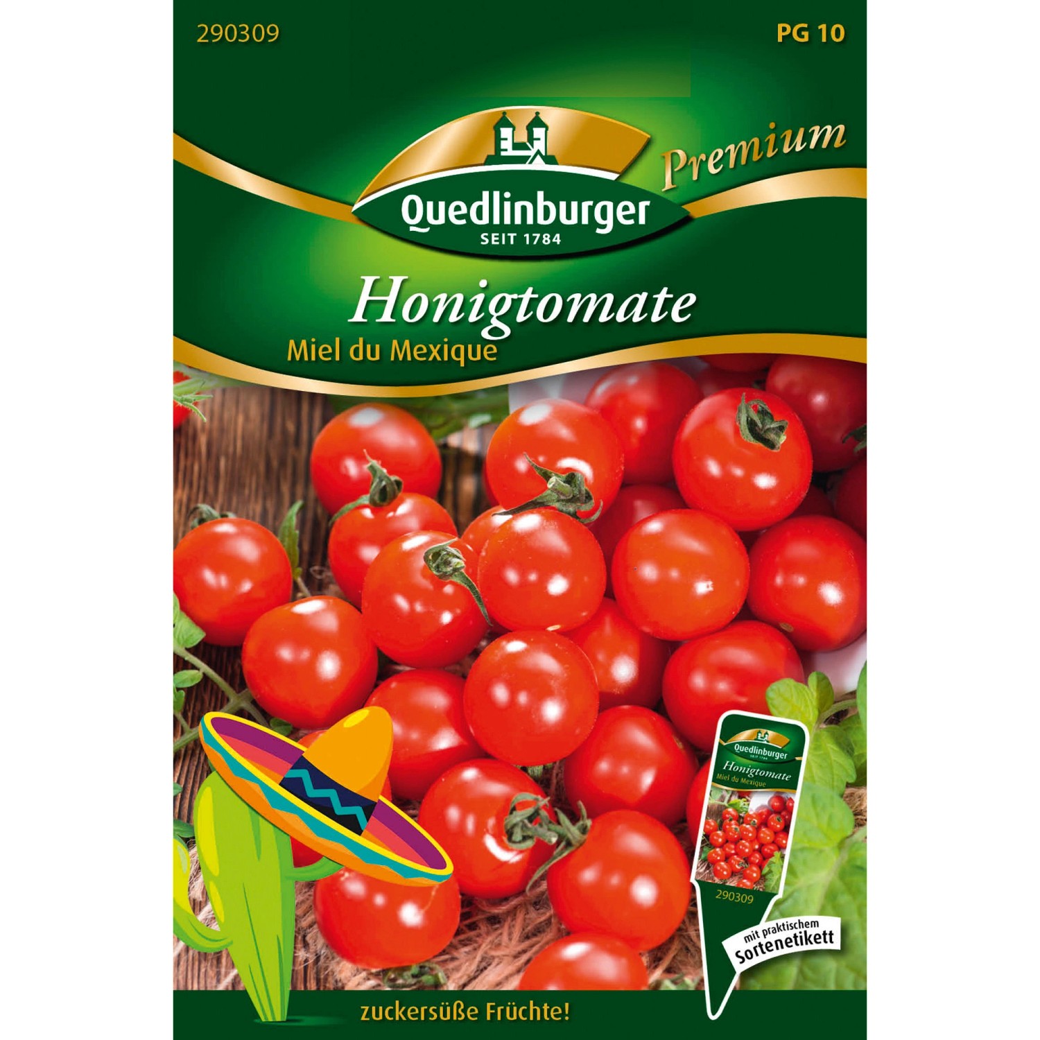 Quedlinburger Honig-Tomaten Miel Du Mexique Loses Saatgut günstig online kaufen