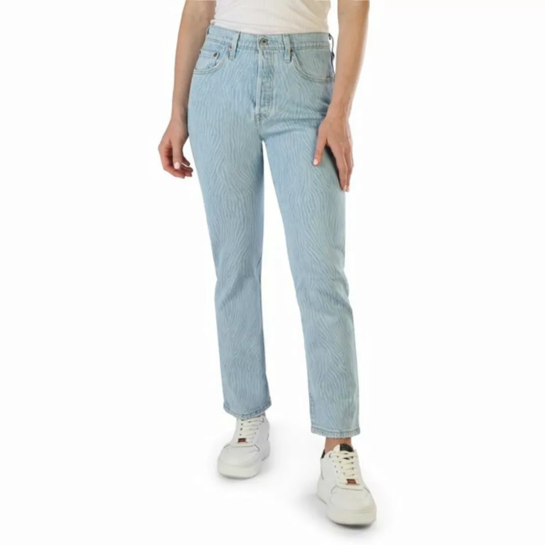 Levi's® 5-Pocket-Jeans Damen Jeans 501 CROP Z2302 BLUE PATTERN (1-tlg) günstig online kaufen