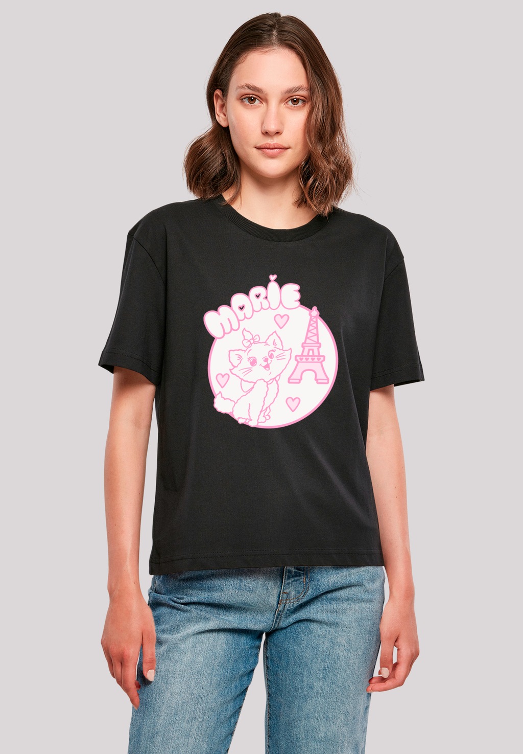 F4NT4STIC T-Shirt "Disney Aristocats Marie Love in Paris", Premium Qualität günstig online kaufen