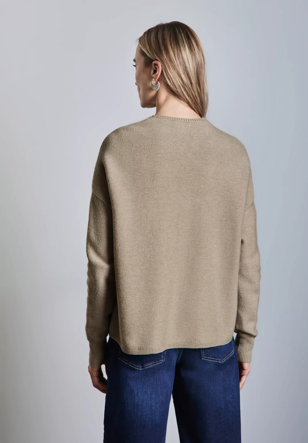 STREET ONE Cardigan, im angenehmen Materialmix günstig online kaufen