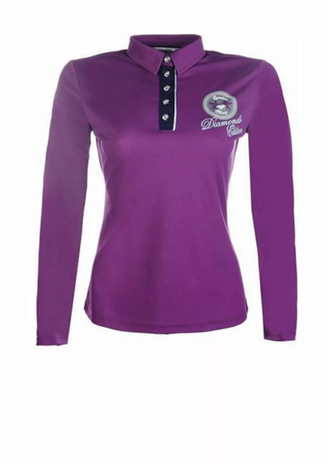 HKM Poloshirt -Diamonds Shine- Lila günstig online kaufen