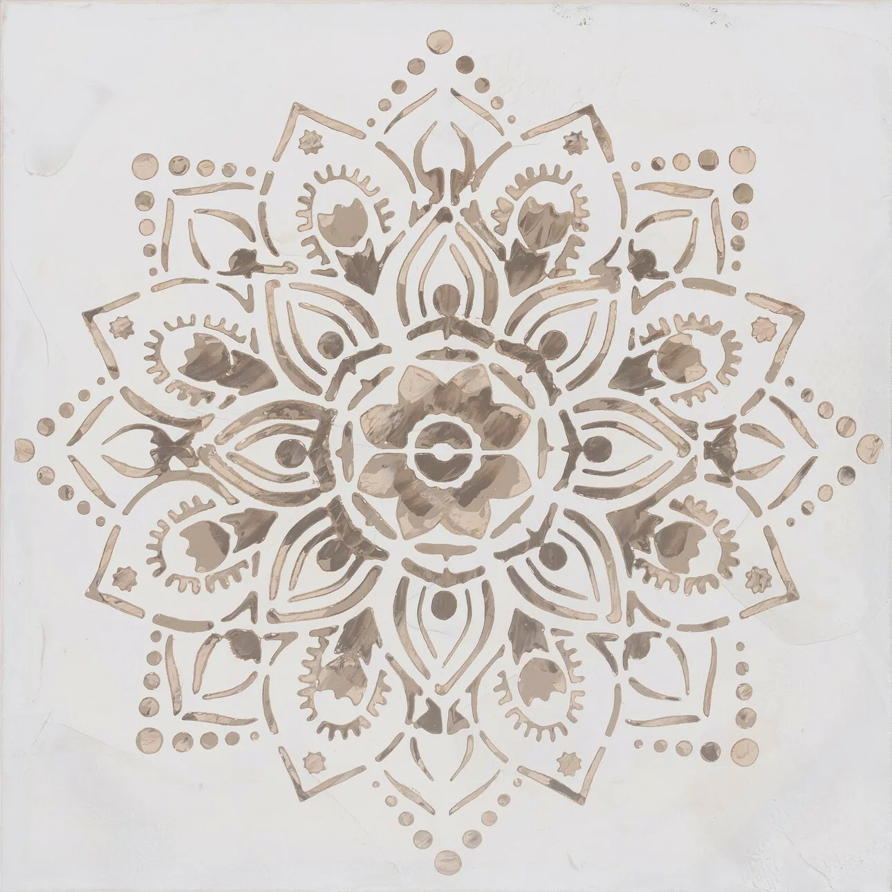 Leinwandbild Mandala I 60x60cm, 60 x 4 x 60 cm günstig online kaufen