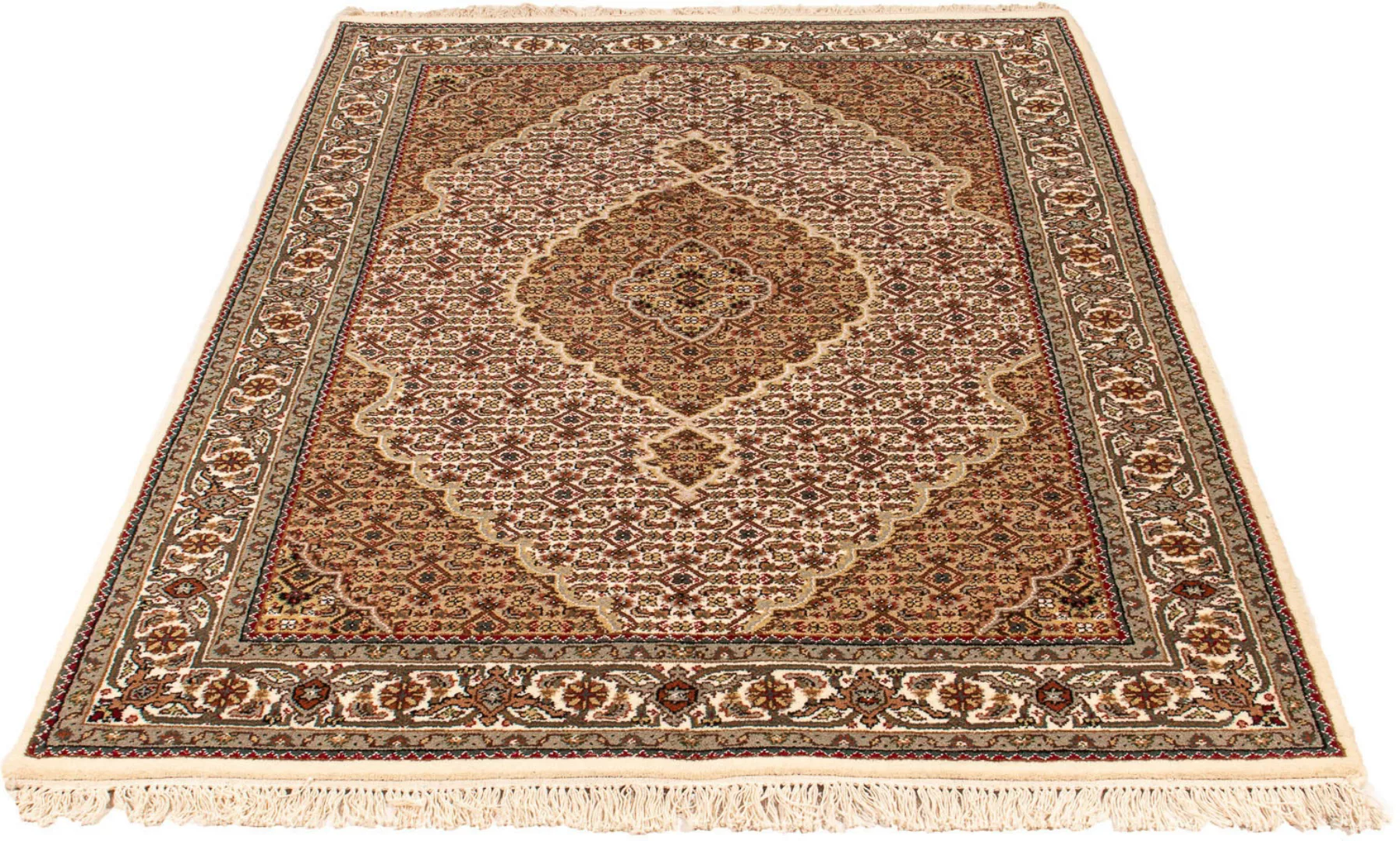 morgenland Orientteppich »Perser - Täbriz - 193 x 123 cm - beige«, rechteck günstig online kaufen