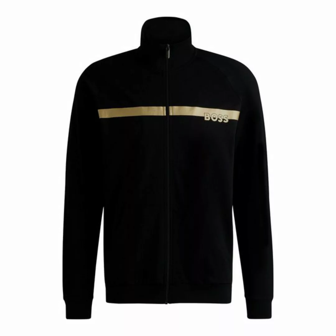 BOSS Sweatjacke Authentic Jacket Z mit Signature Streifen vorn günstig online kaufen