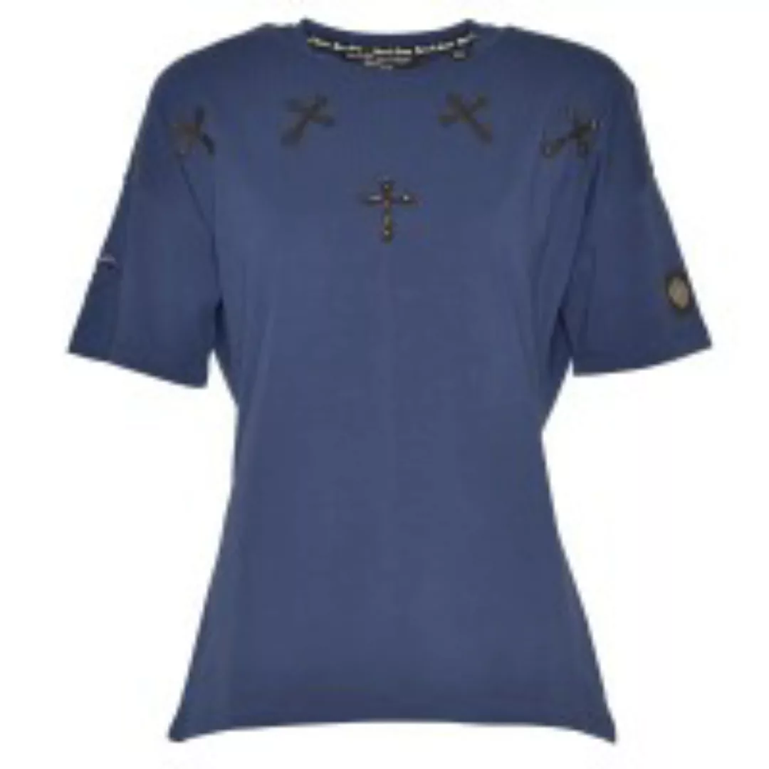 Damen T-Shirt Cross-Wings - navy blue günstig online kaufen