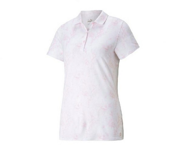 PUMA Poloshirt Puma Golf Polo Cloudspun Tropical Rosa/Weiß Damen XL günstig online kaufen