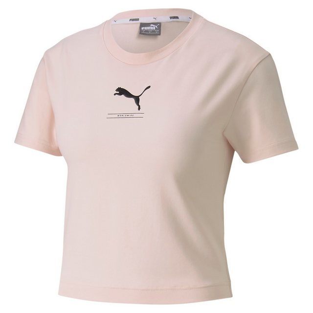 PUMA T-Shirt Puma Damen T-Shirt Nu-tility Fitted Tee 581377 günstig online kaufen