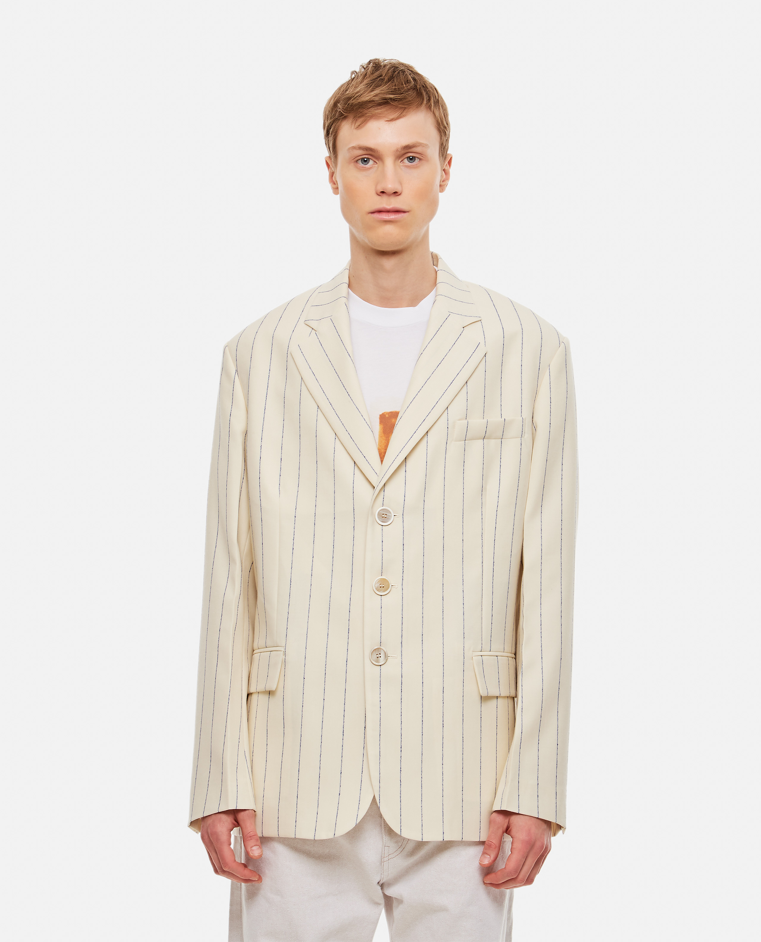 STRIPED SINGLE-BREASTED BLAZER günstig online kaufen