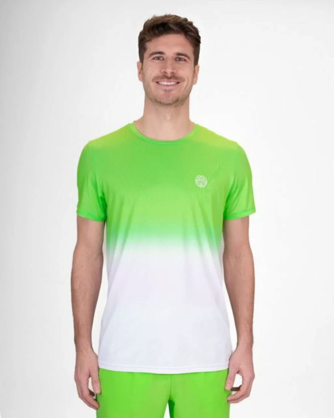 BIDI BADU Tennisshirt Crew Tennisshirt für Herren in grün günstig online kaufen