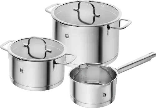 Zwilling Topf-Set »TrueFlow«, Edelstahl, (Set, 3 tlg.), 18/10 Edelstahl, in günstig online kaufen