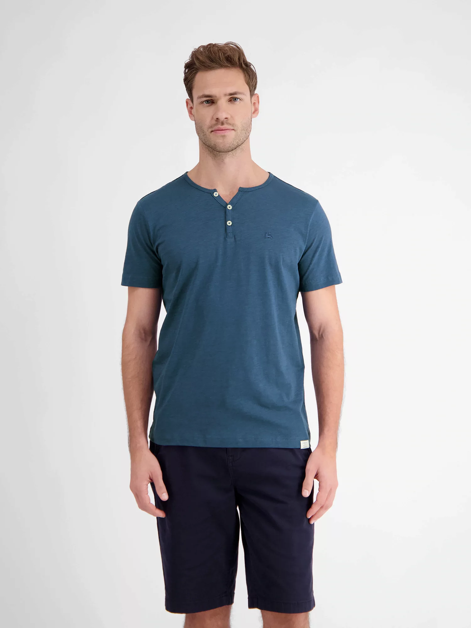 LERROS Henleyshirt "LERROS Basic Henleyshirt" günstig online kaufen