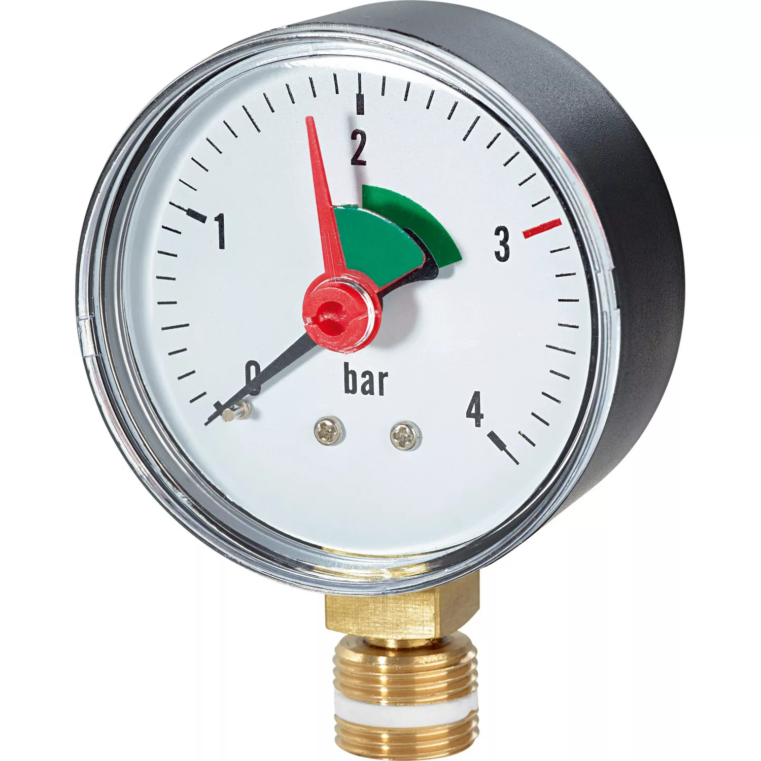 Manometer 10 mm (3/8) Radial 0 bar - 4 bar günstig online kaufen