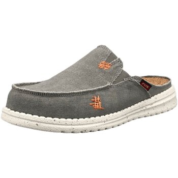 Step By Step  Herrenschuhe Slipper JIM-WASHED CANVAS-GREY günstig online kaufen