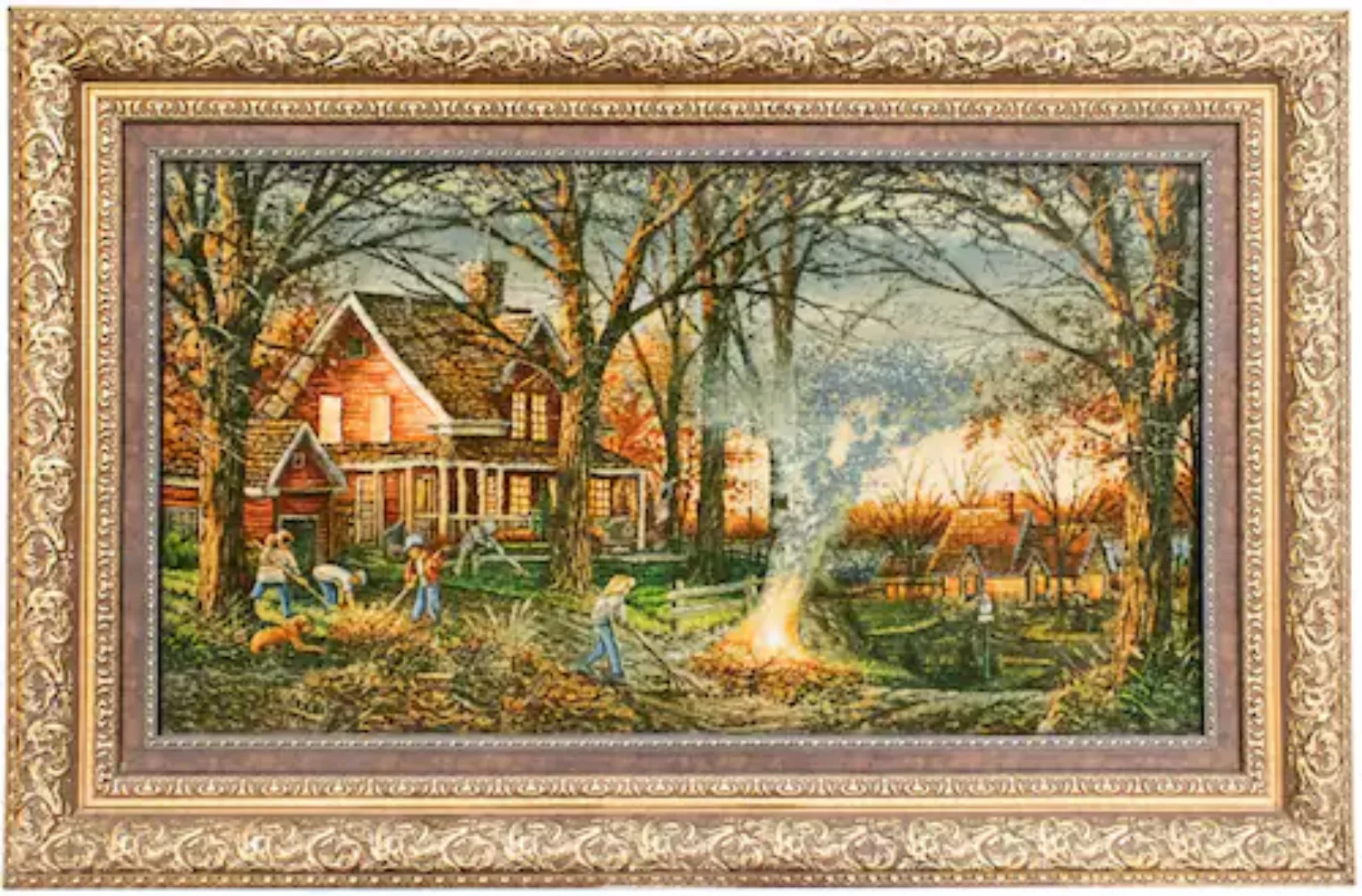 morgenland Wandteppich »Bild-Teppich Figurativ 102 x 62 cm«, rechteckig, Un günstig online kaufen