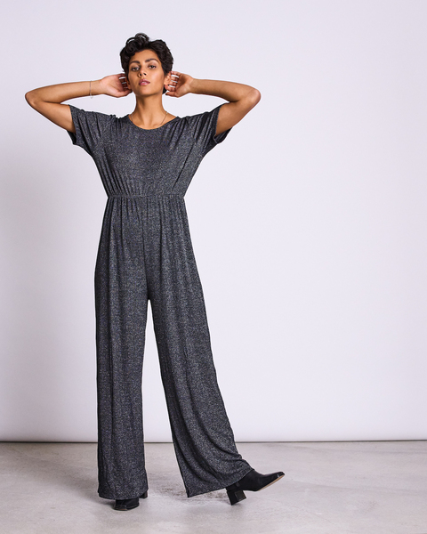 Jumpsuit Lexington In Silber-schwarz günstig online kaufen