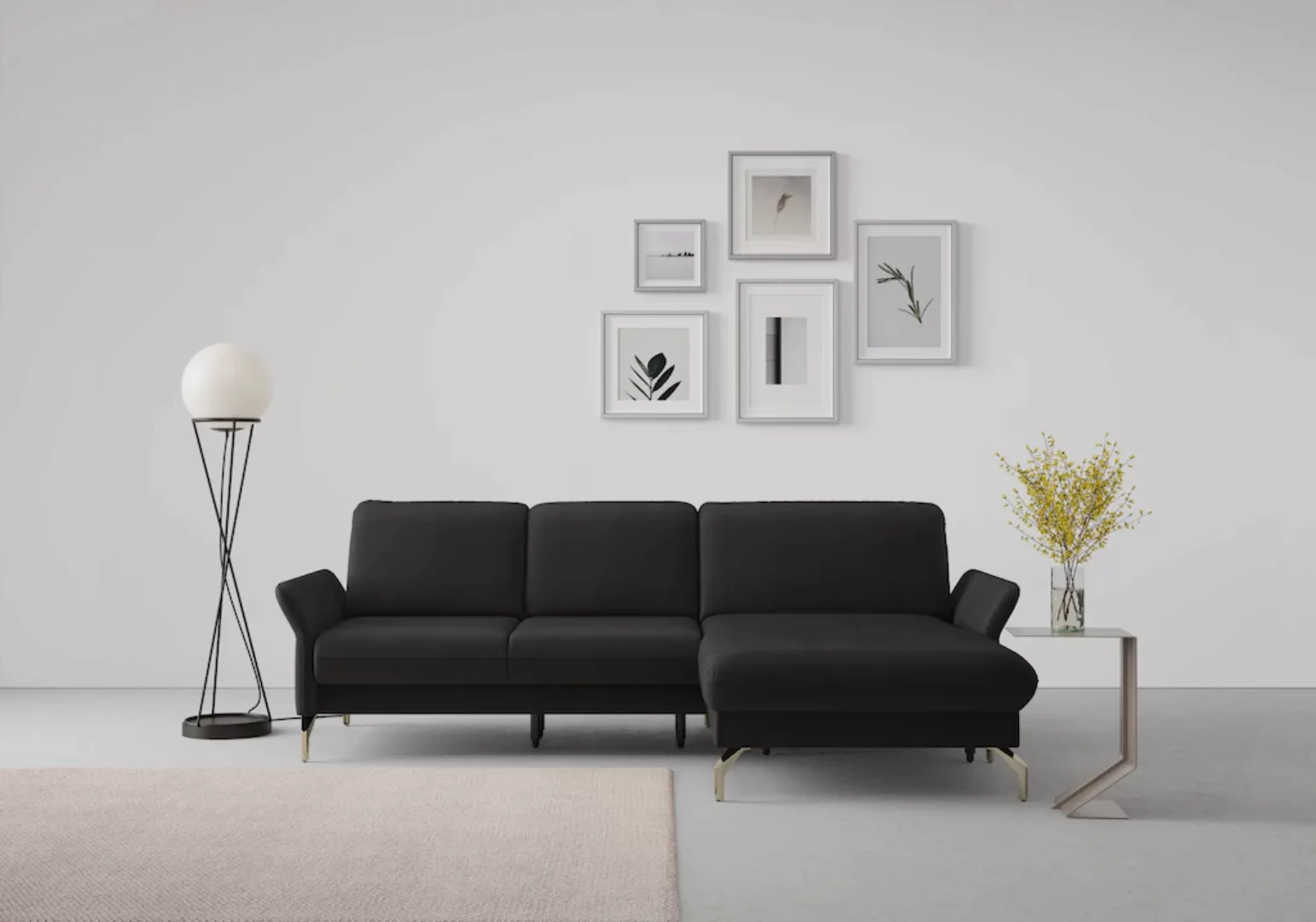 sit&more Ecksofa Fashion L-Form, wahlweise mit Kopfteilverstellung, Vorzieh günstig online kaufen