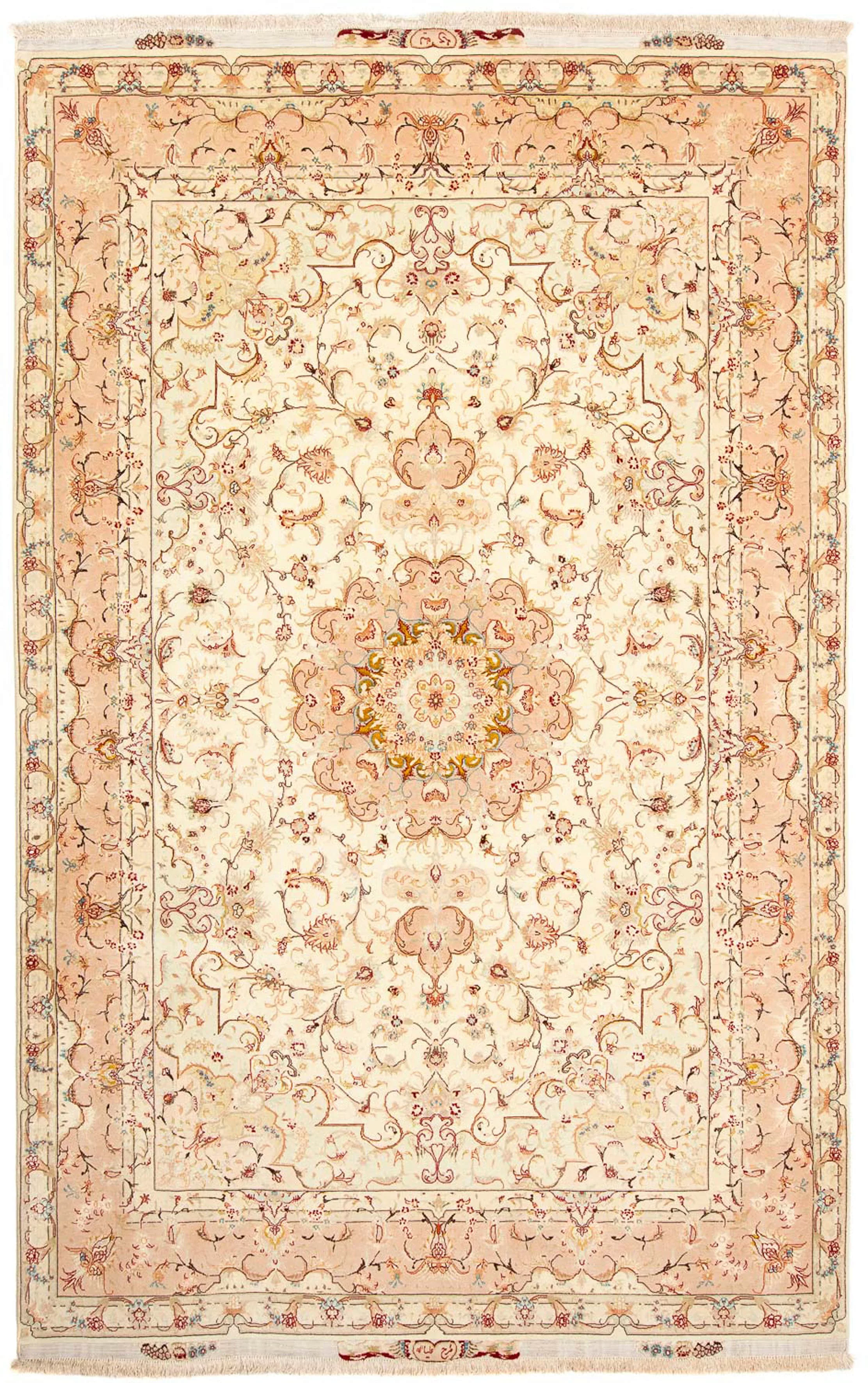 morgenland Orientteppich »Perser - Täbriz - Royal - 310 x 200 cm - beige«, günstig online kaufen