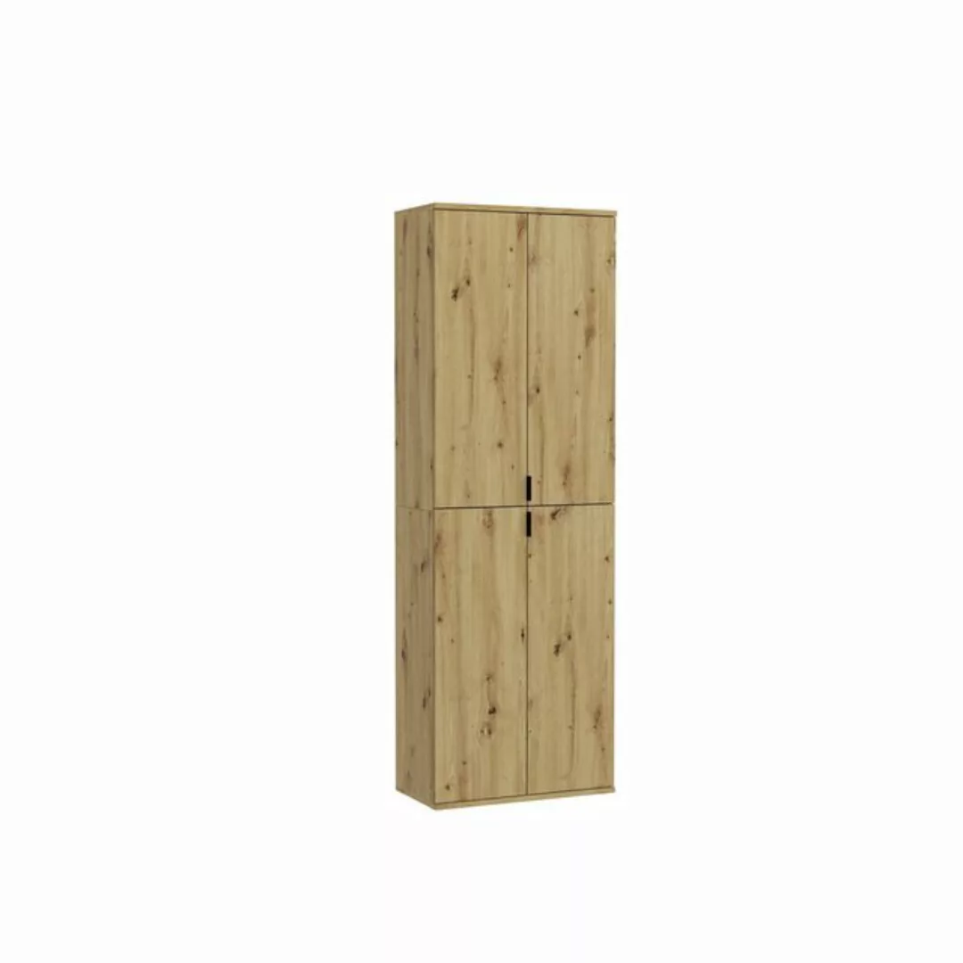 freiraum Hochschrank Projekt X in Artisan Eiche - 61x193x34cm (BxHxT) günstig online kaufen